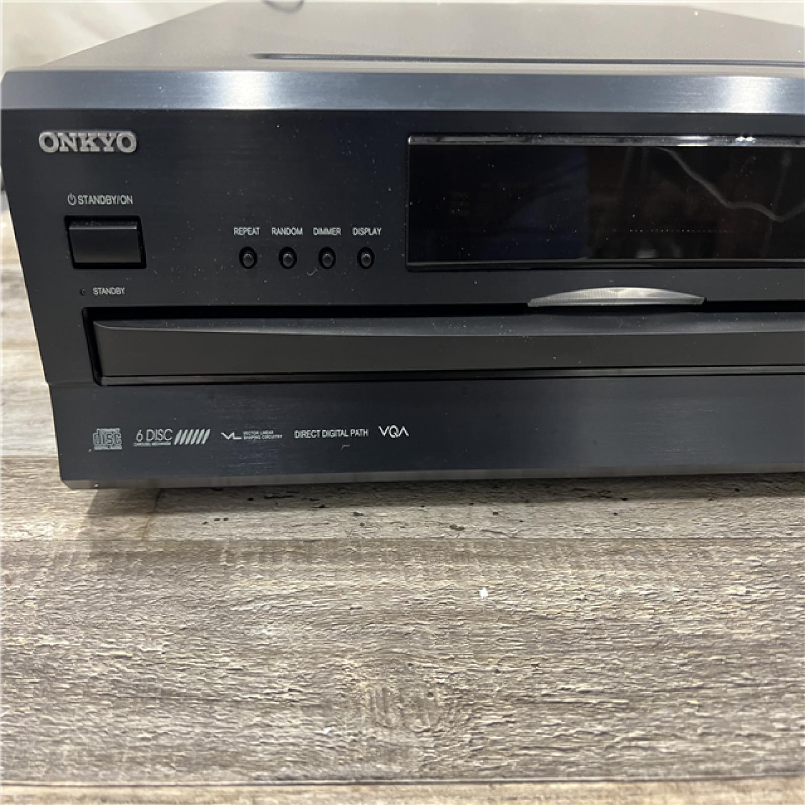 AS-IS Onkyo DX-C390 6 Disc CD Changer