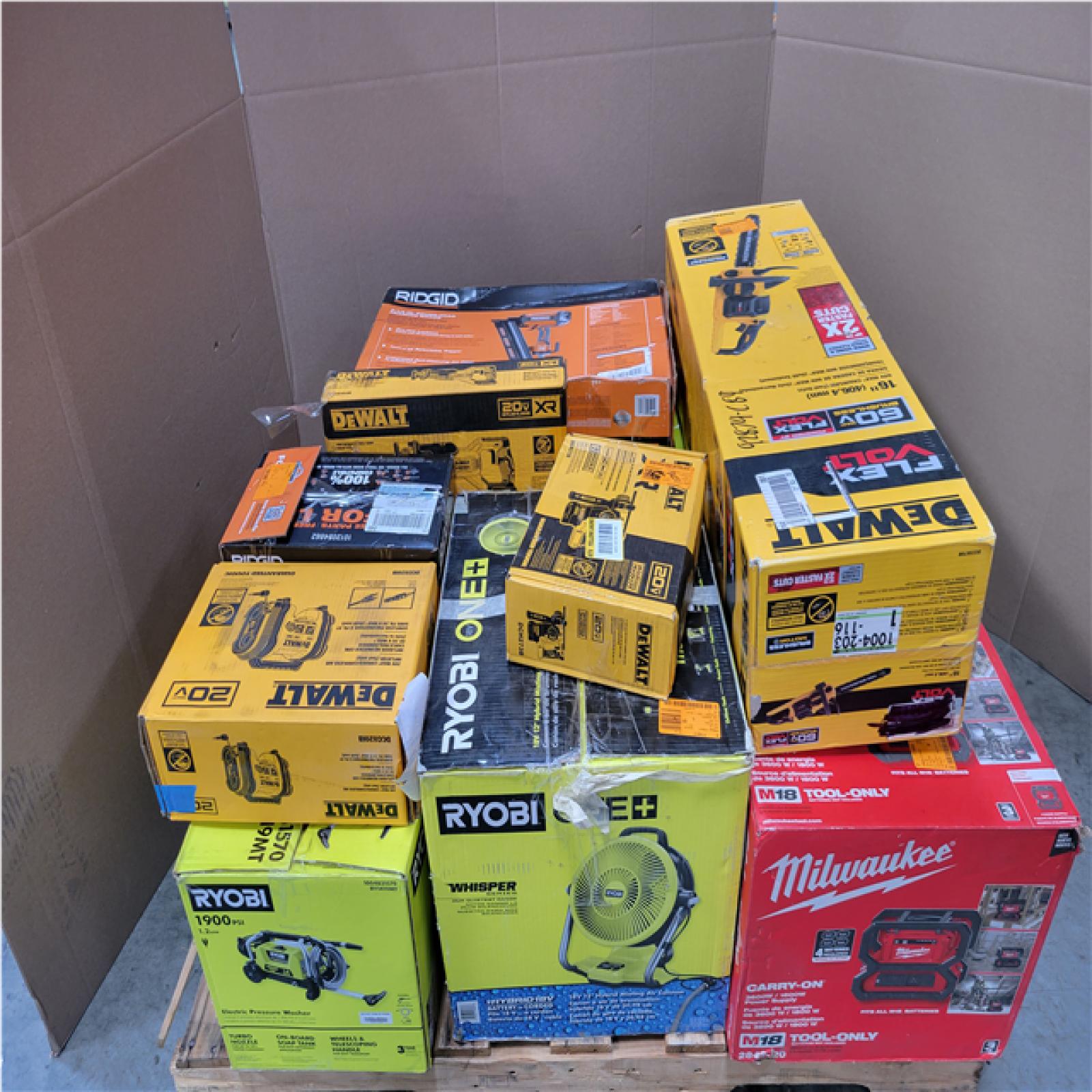 CALIFORNIA AS-IS TOOL PALLET