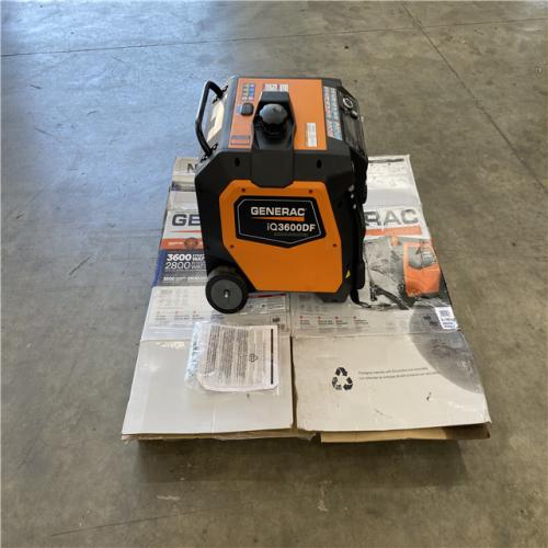 Houston Location AS IS - Generac Generator 3600 watts iQ3600DF