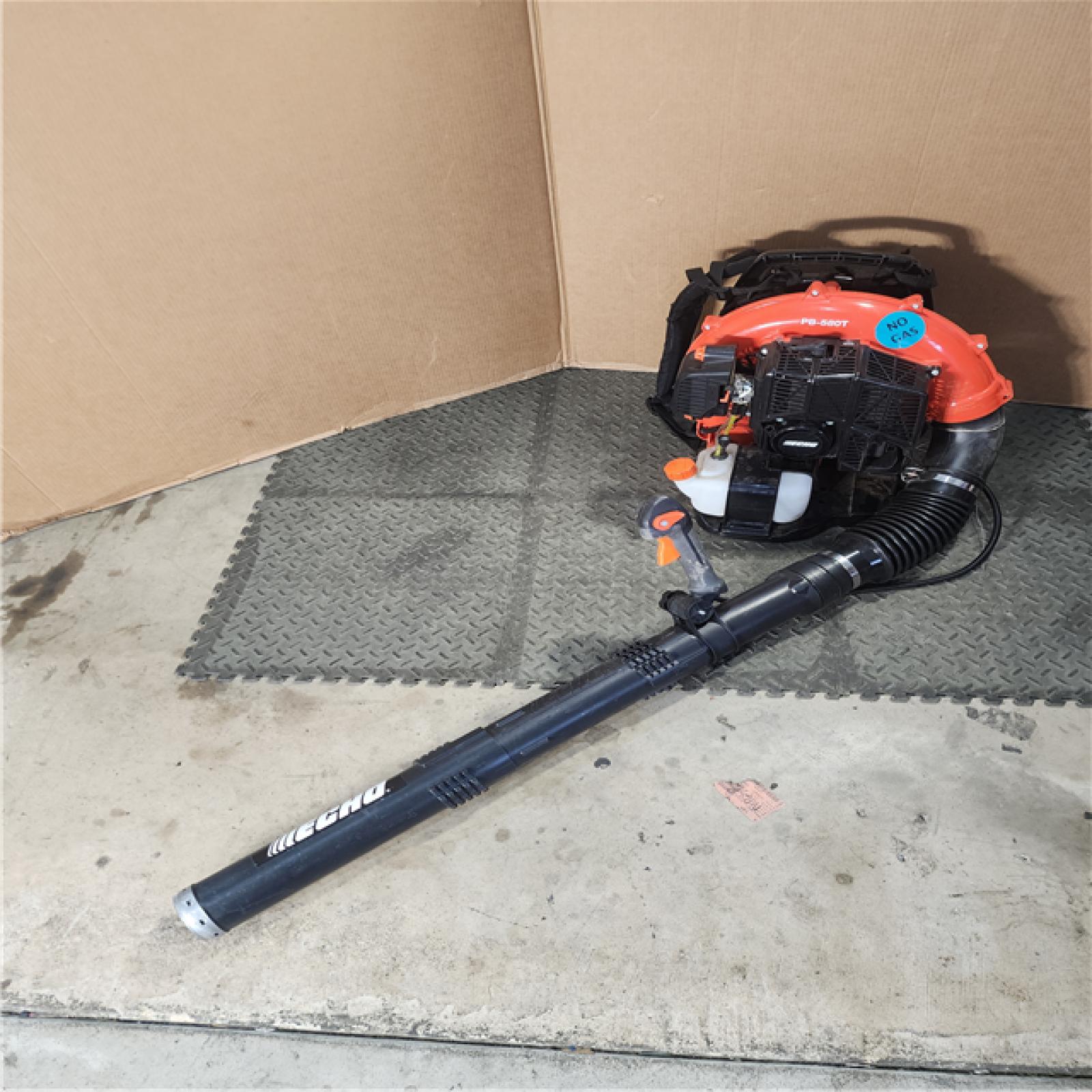 HOUSTON LOCATION - AS-IS ECHO 216 MPH 517 CFM 58.2cc Gas 2-Stroke Backpack Leaf Blower with Tube Throttle
