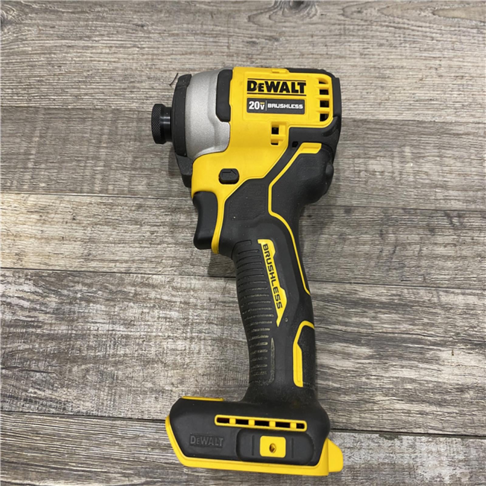 AS-IS DEWALT Atomic 20V Max Lithium-Ion Brushless Cordless Compact 1/4 in. Impact Driver Kit