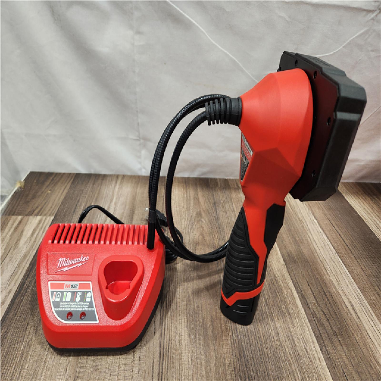 AS-IS- MILWAUKEE M12 12V Lithium-Ion Cordless M-SPECTOR 360-Degree 4 Ft. Inspection Camera Kit