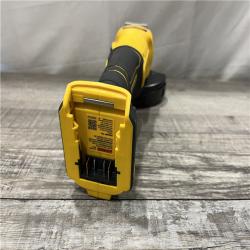 AS-IS DEWALT 20-Volt MAX Cordless Brushless 4-1/2 in. Angle Grinder with Slide Switch (Tool Only)