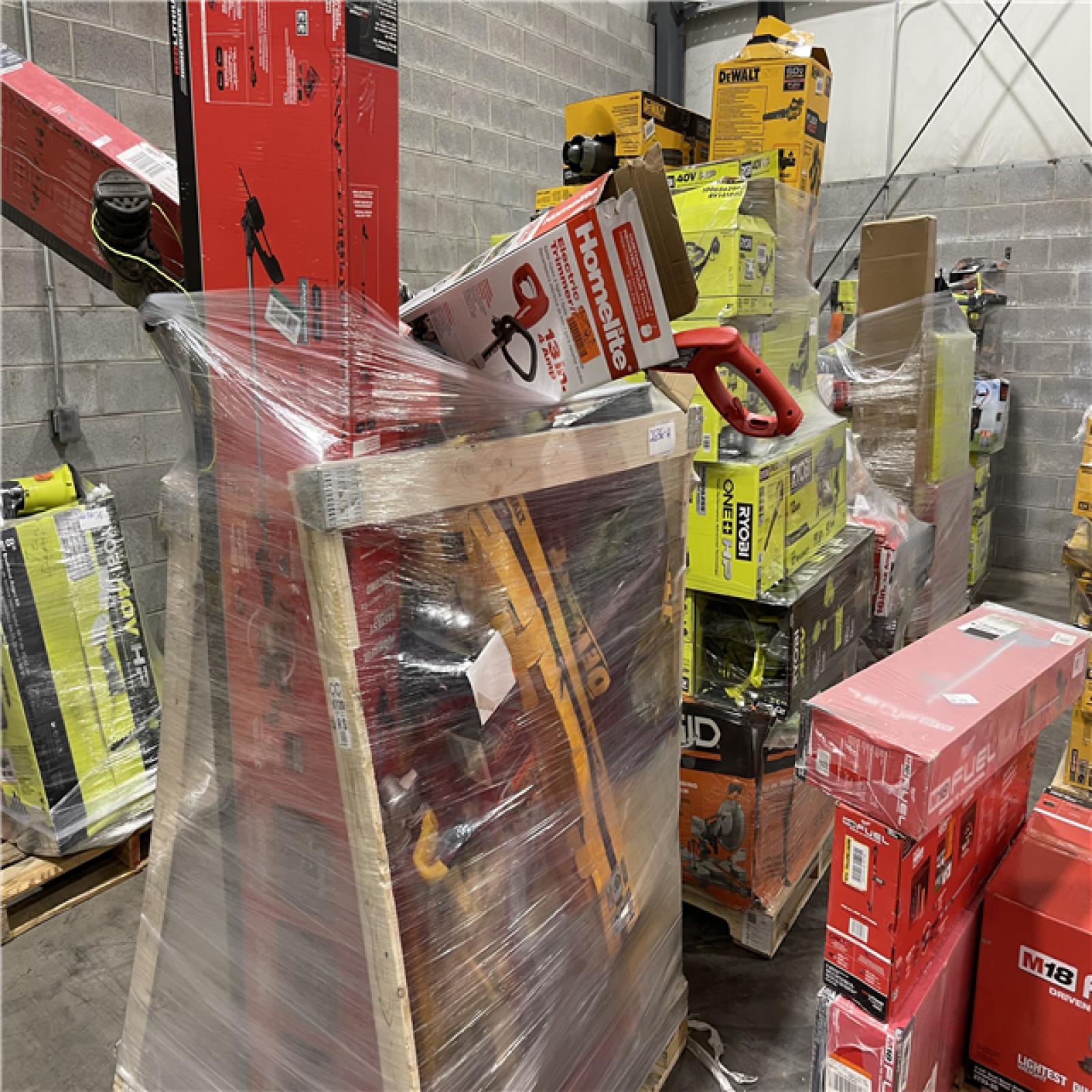 Pittston Location As-Is Power Tools Partial Truckload (13 pallets) 2636-A