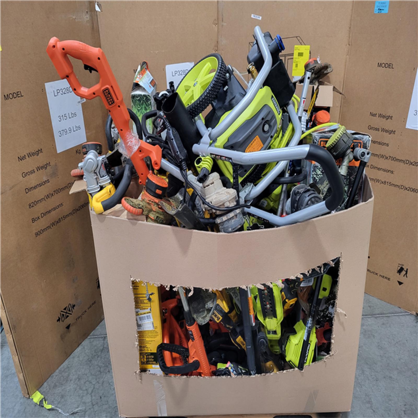 CALIFORNIA AS-IS TOOL PALLET