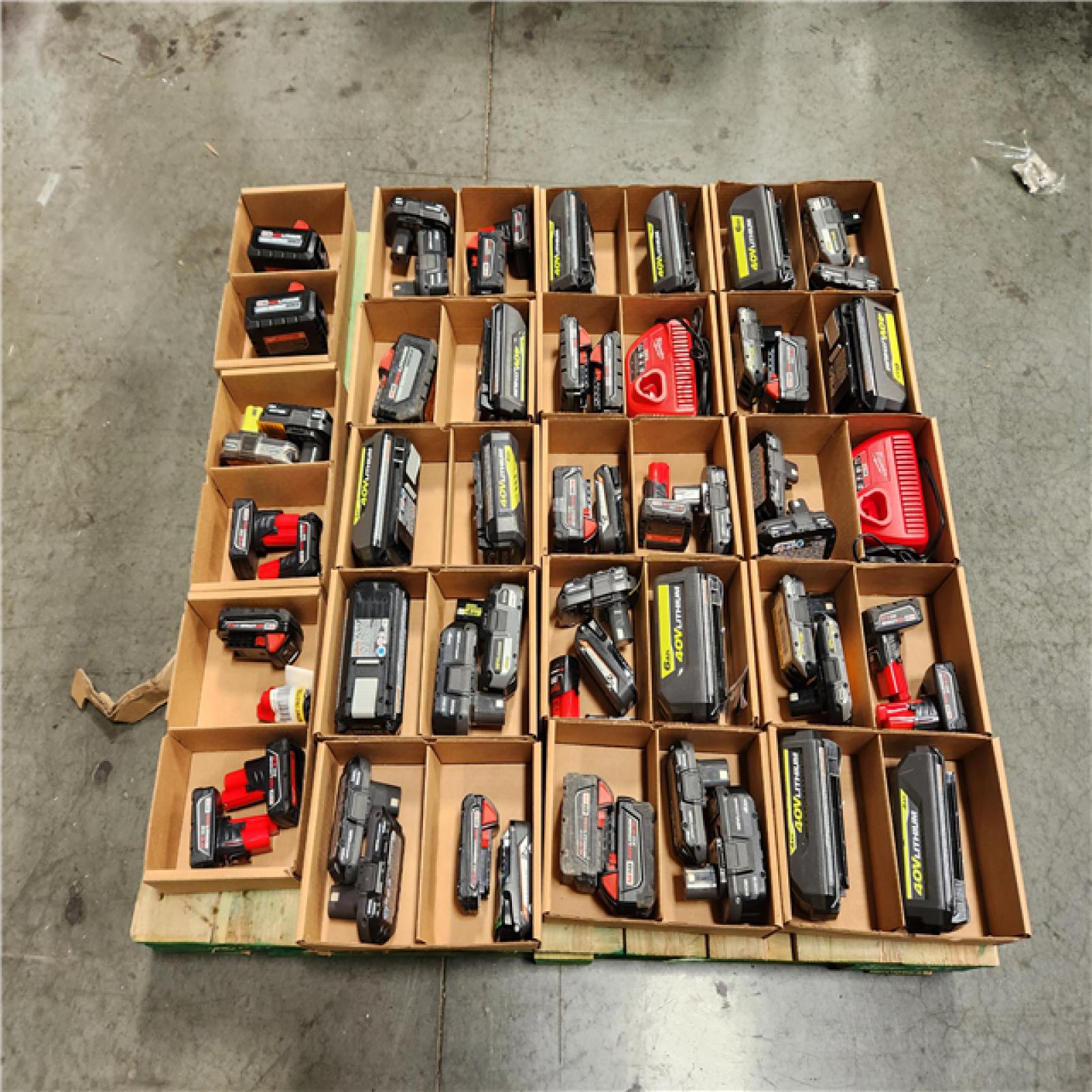 California AS-IS Battery Pallet