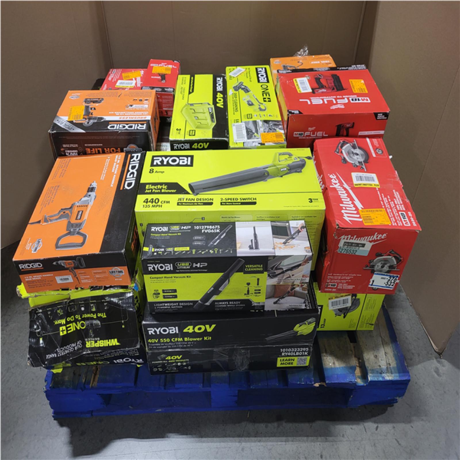 CALIFORNIA AS-IS TOOL PALLET