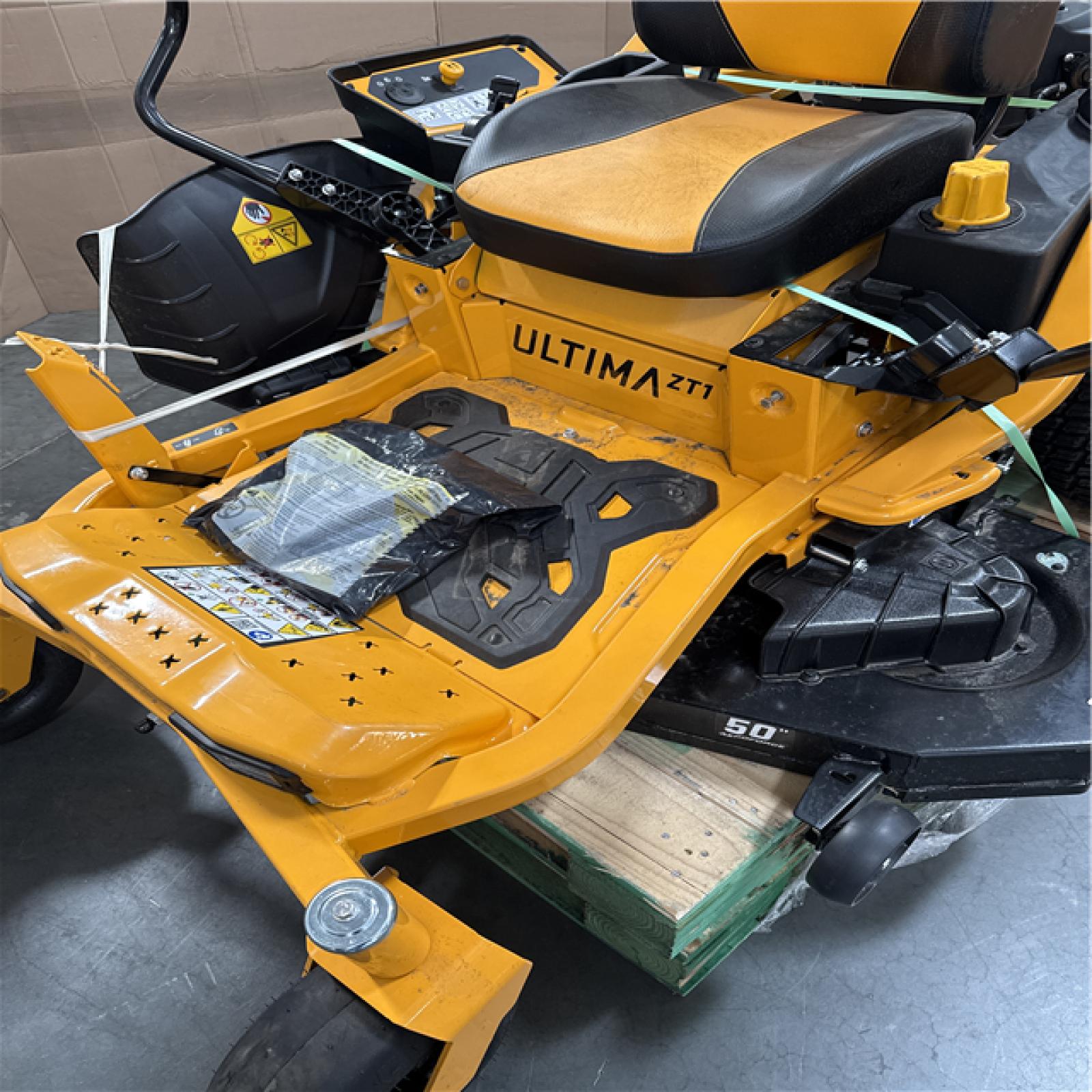California AS-IS Cub Cadet Ultima ZTI 50 Riding Mower