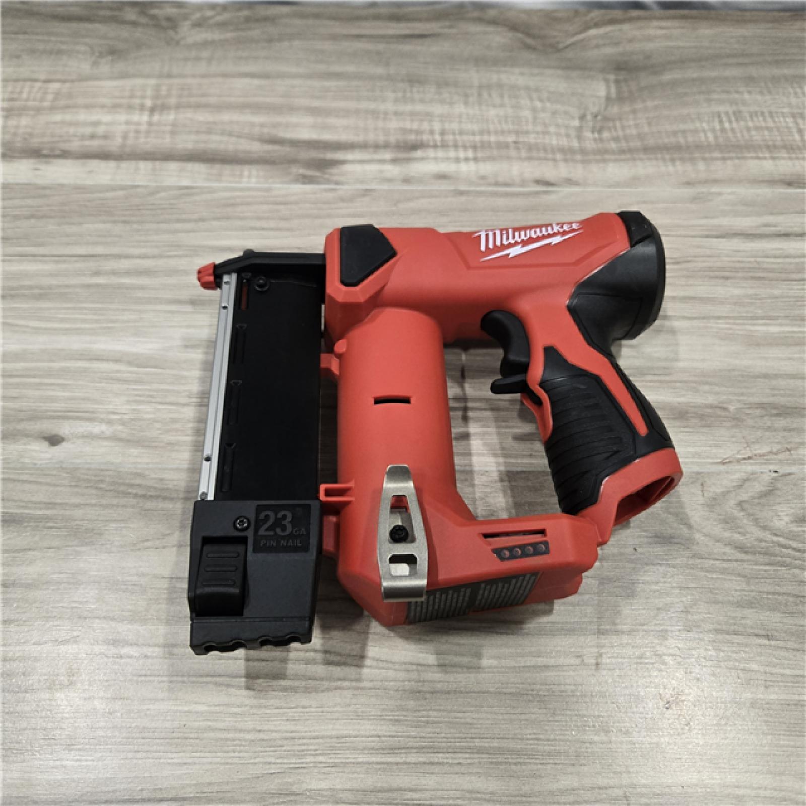 LIKE NEW! - Milwaukee 2540-20 12V 23 Gauge Cordless Pin Nailer (Tool Only)