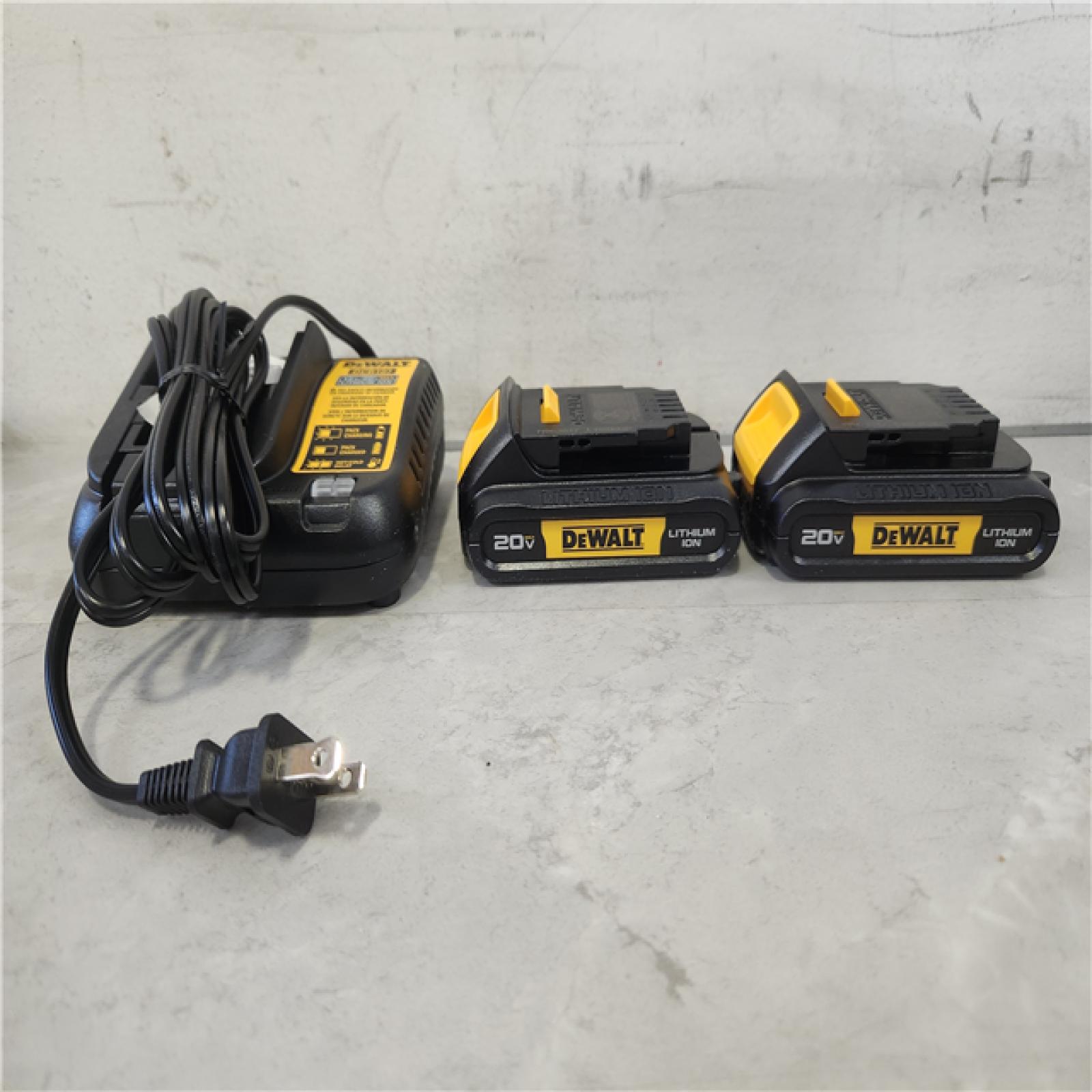 Phoenix NEW DEWALT 20V MAX Cordless Drill/Impact 2 Tool Combo Kit with (2) 20V 1.3Ah Batteries  Charger  and Bag