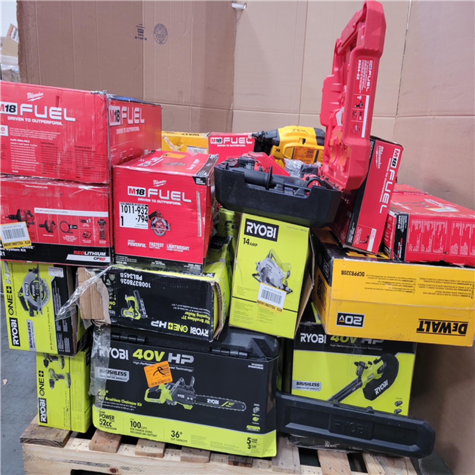 CALIFORNIA AS-IS TOOL PALLET