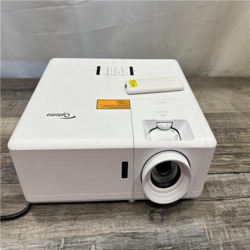 AS-IS Optoma UHZ50 Smart True 4K UHD Laser Projector 3000 Lum - 46Hrs - Dead Pixel