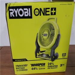 California AS-IS Ryobi 18V Hybrid 7.5 Fan (Tool Only)