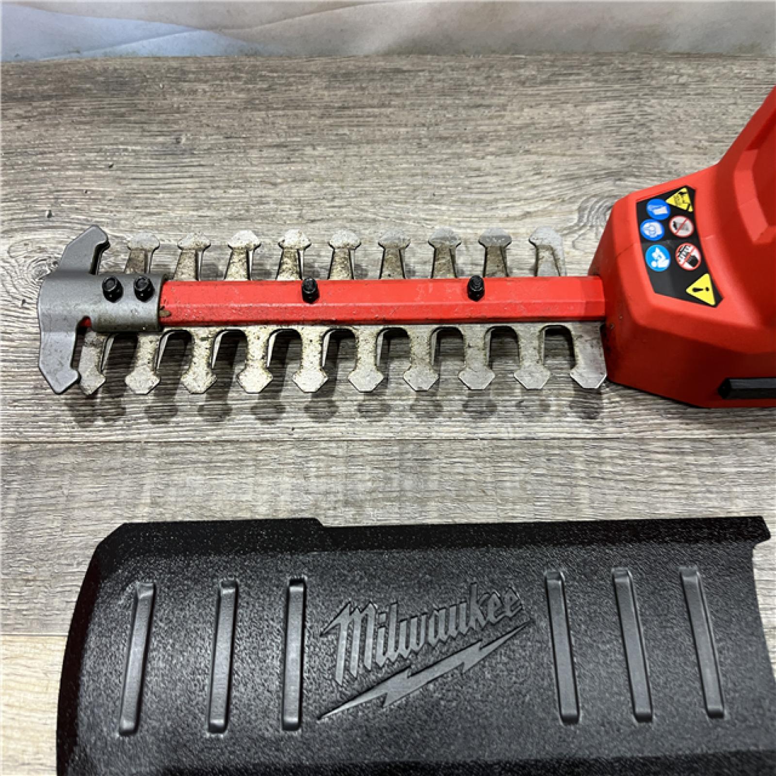 AS-IS Milwaukee FUEL 8 in. 12V Lithium-Ion Brushless Cordless Battery Hedge Trimmer (Tool-Only)