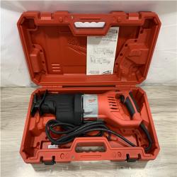 AS-IS Milwaukee 6538-21 15.0 Amp Super Sawzall Reciprocating Saw with Carrying Case