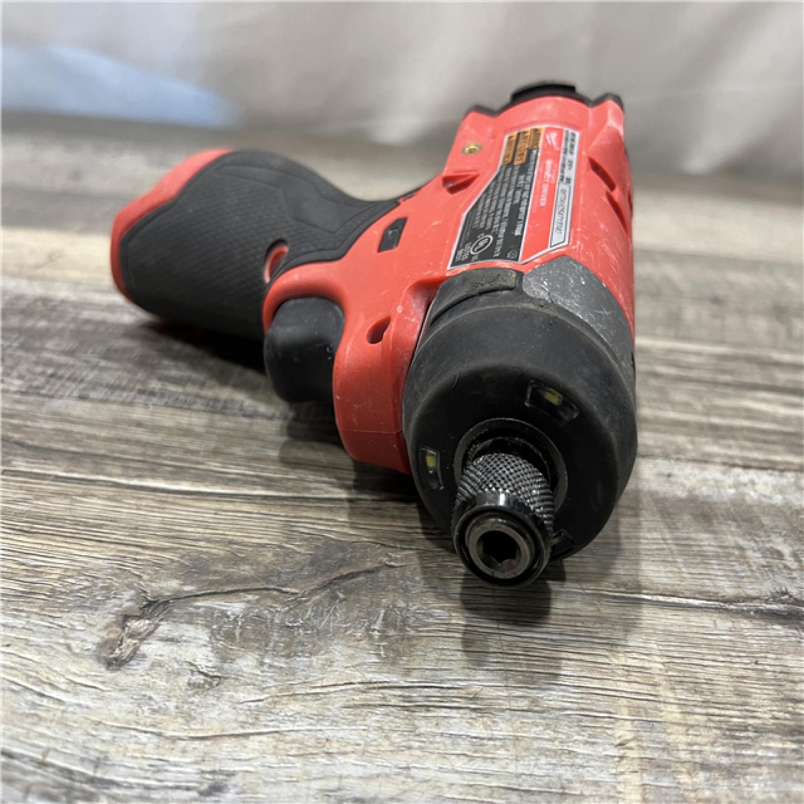AS-IS Milwaukee FUEL 12V Lithium-Ion Brushless Cordless 1/4 in. Hex Impact Driver (Tool-Only)