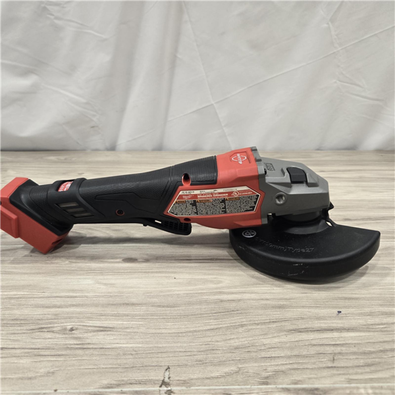 AS-IS Milwaukee M18 FUEL Cordless Braking Grinder (Tool-Only)