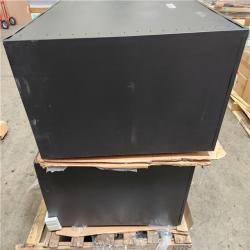 Phoenix Location 2 Sandusky Classic Series Steel Preassembled counter Height Freestanding Storage Cabinet In Black (36 in. W x 36 in H x 18 in. D)