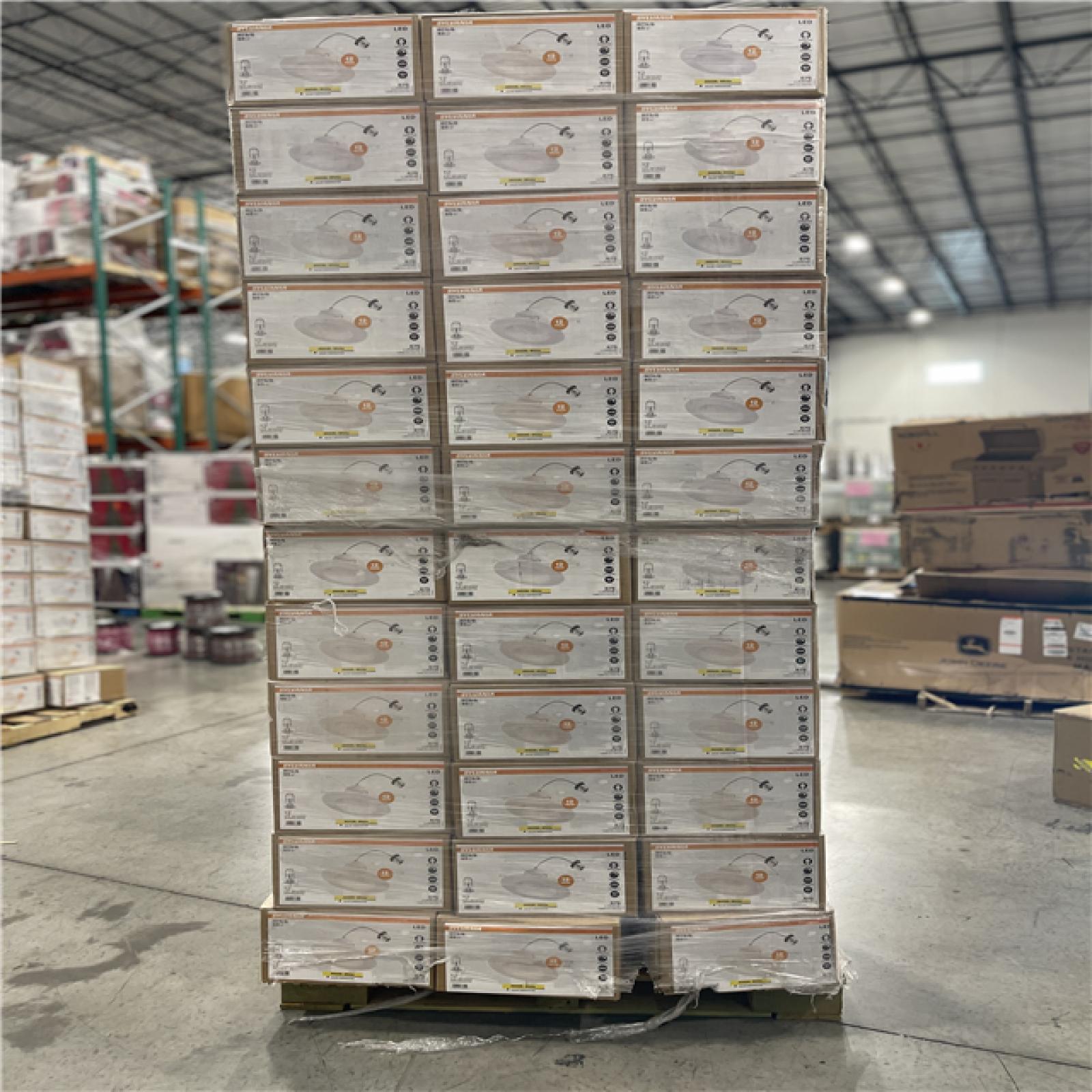 DALLAS LOCATION - LEDVANCE Integrated LED 6 in. Retro Fit 3000K 675 Lumen Dimmable Recessed Light White  Wet Rated (12-Pack) PALLET-(72 CASES)