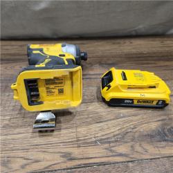 GOOG DeWalt ATOMIC 20V MAX Brushless Compact 1/4 in. Impact Driver Kit