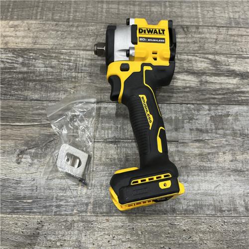 AS-IS DEWALT ATOMIC 20V MAX Cordless Brushless 1/2 in. Variable Speed Impact Wrench (Tool Only)