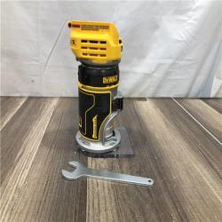 AS-IS DEWALT 20V MAX XR Cordless Brushless Fixed Base Compact Router (Tool Only)