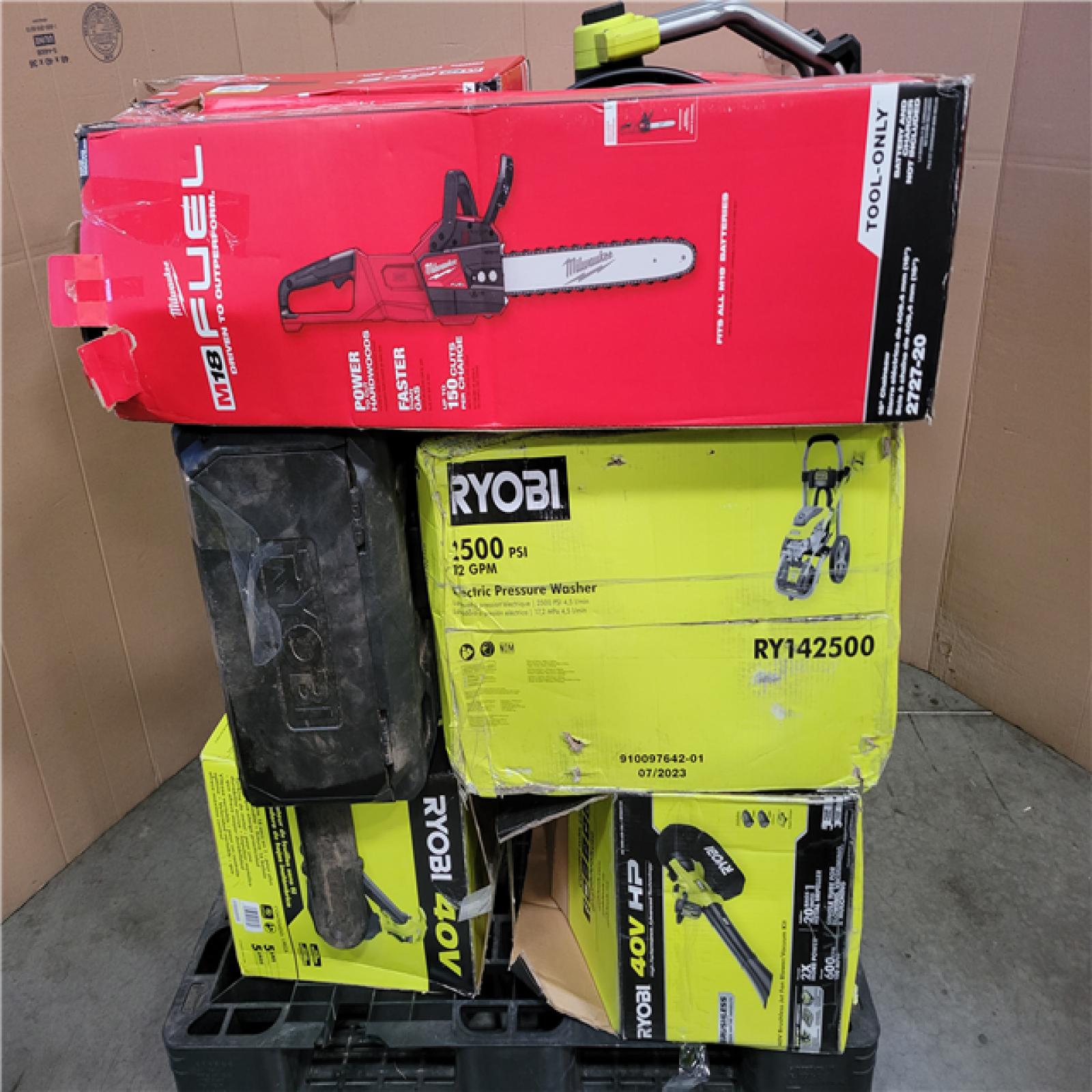 CALIFORNIA AS-IS TOOL PALLET