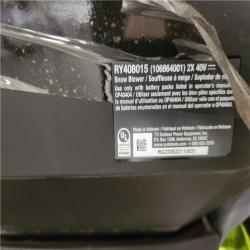 Phoenix RYOBI 40V HP Brushless Whisper Series 22 2-Stage Cordless Electric Self-Propelled Snow Blower (TOOL ONLY) (NO BATTERIES)