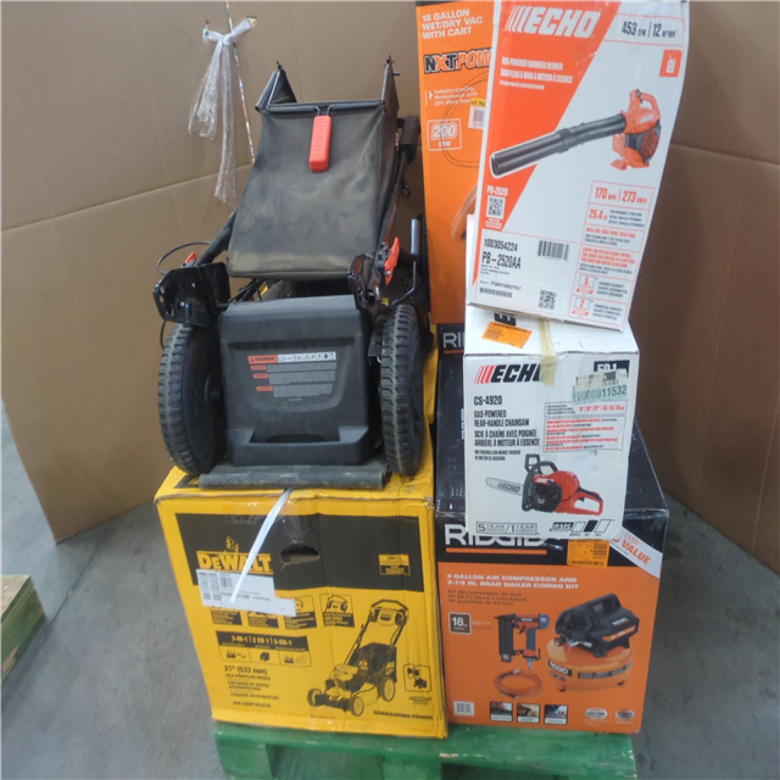 CALIFORNIA AS-IS OUTDOOR POWER EQUIPMENT