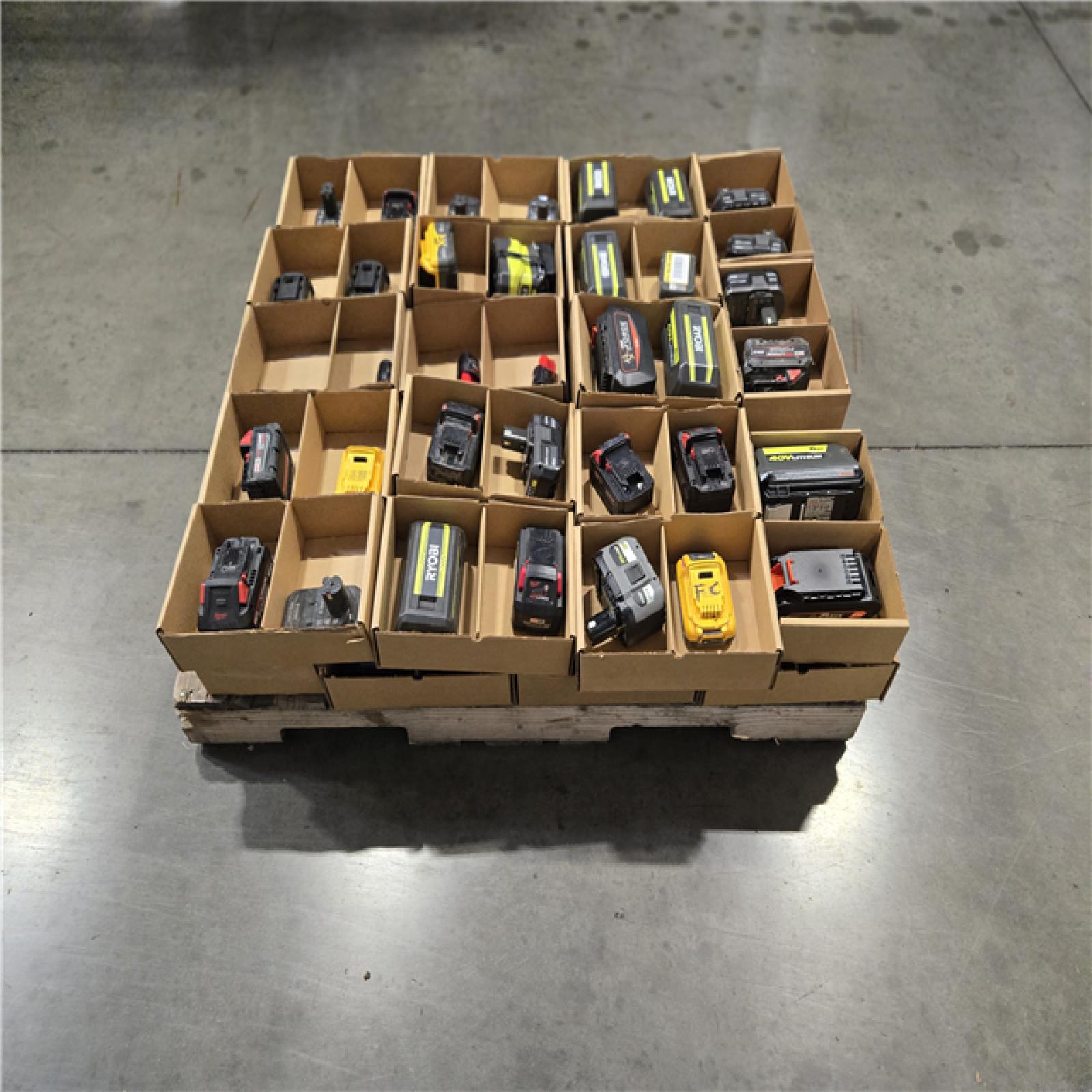 DALLAS LOCATION- AS-IS BATTERY PALLET