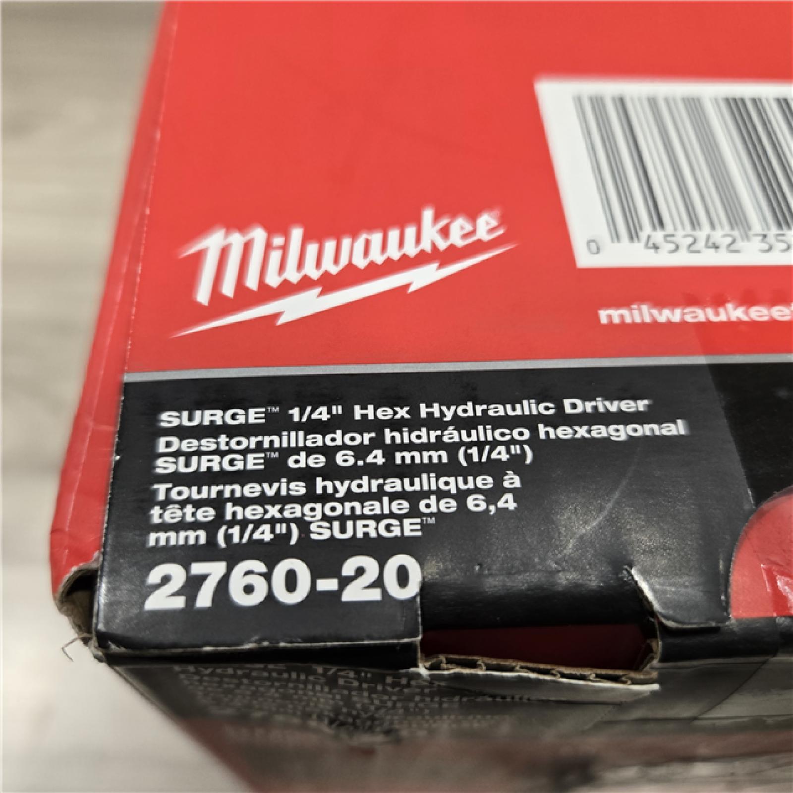NEW! -  Milwaukee 2760-20 - M18 Fuel Surge 18V Cordless Drill/Driver Bare Tool