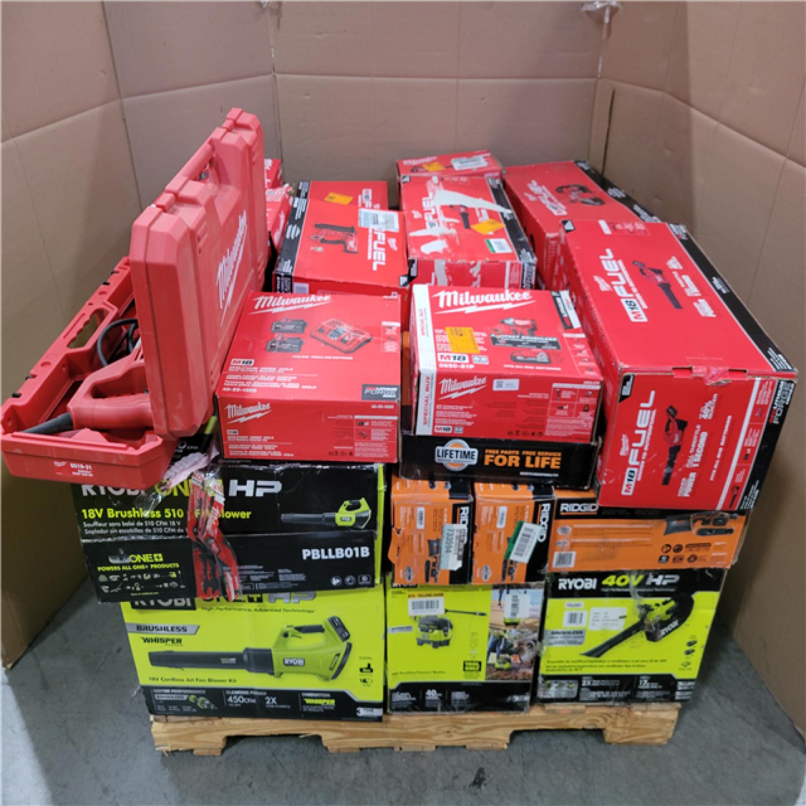 CALIFORNIA AS-IS TOOL PALLET