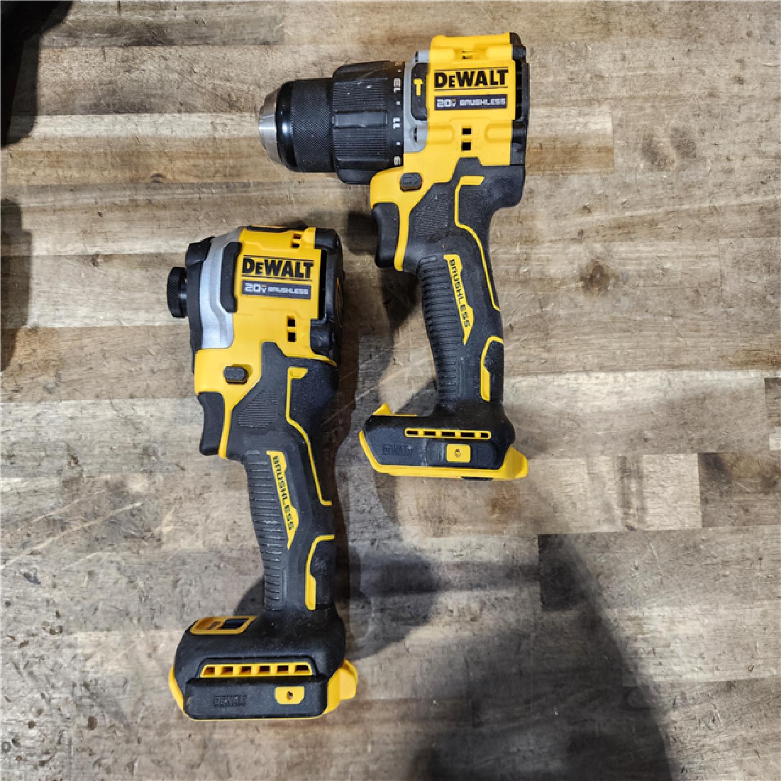 HOUSTON LOCATION - AS-IS DEWALT ATOMIC 20V MAX Lithium-Ion Cordless 2-Tool Combo Kit