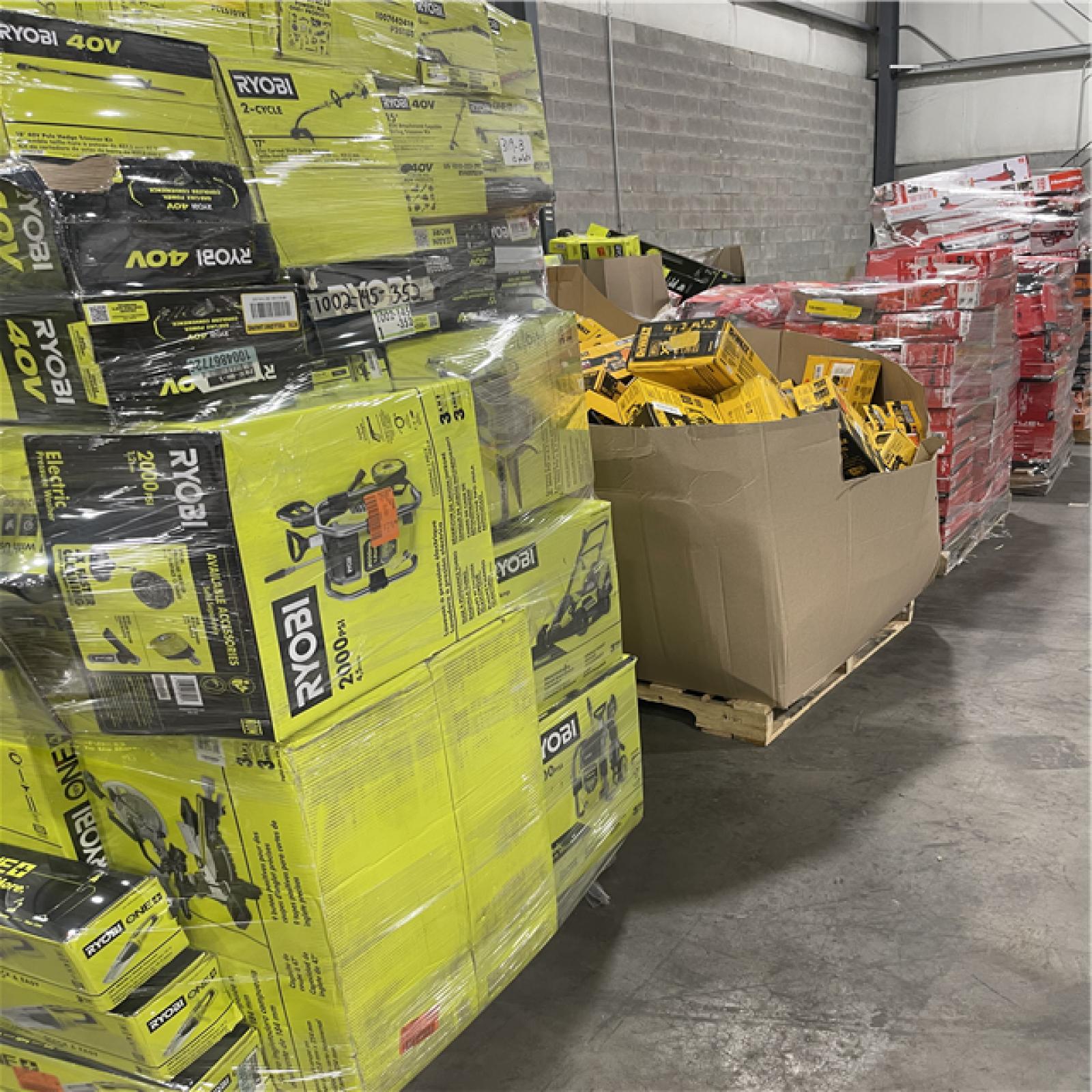 Pittston Location As-Is Power Tools Partial Truckload (10 pallets) 3119-B