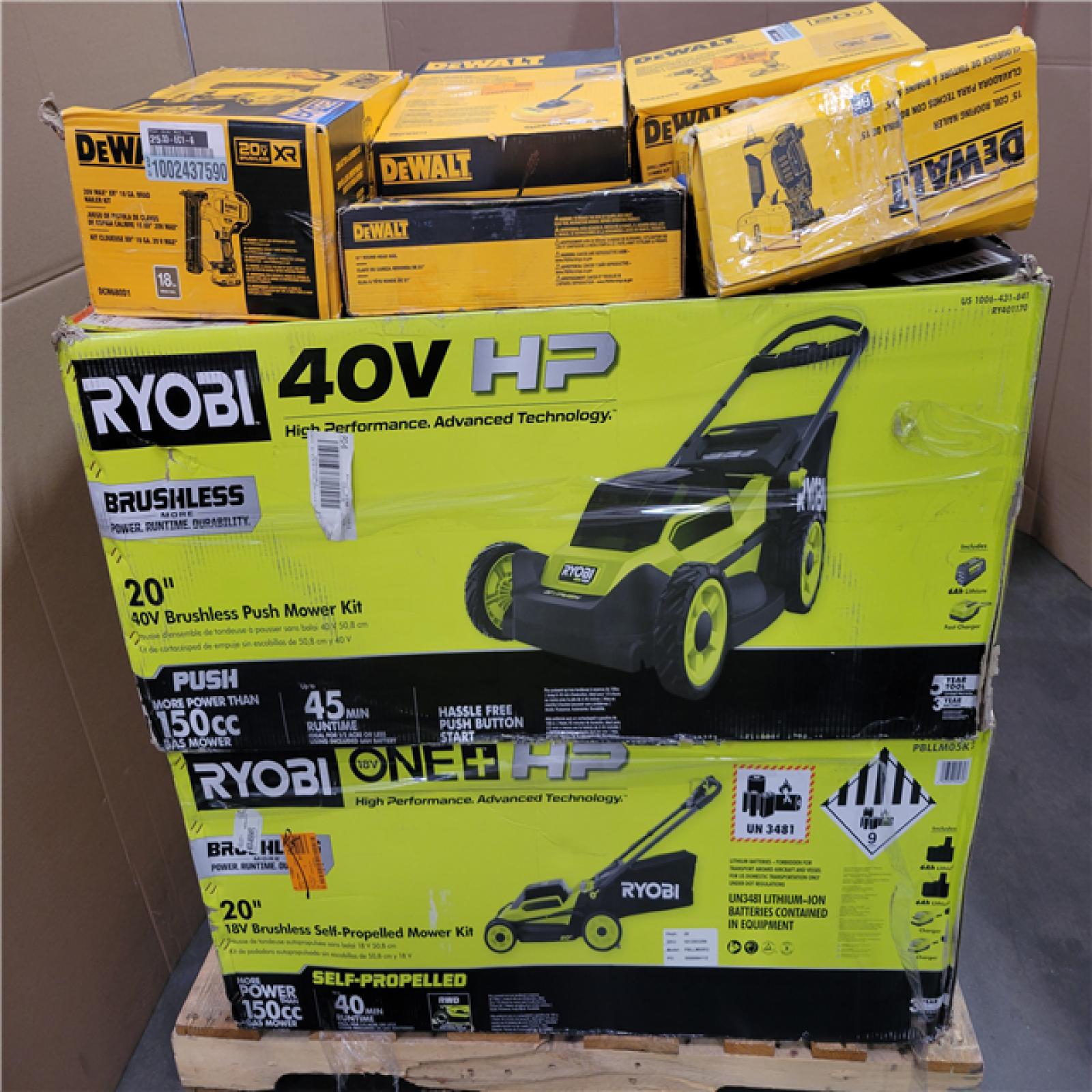 CALIFORNIA AS-IS TOOL PALLET
