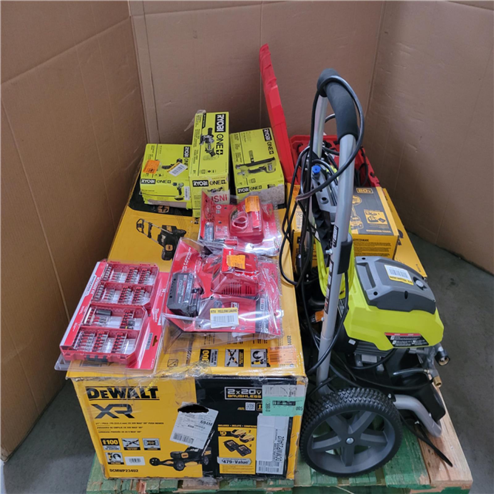 CALIFORNIA AS-IS TOOL PALLET