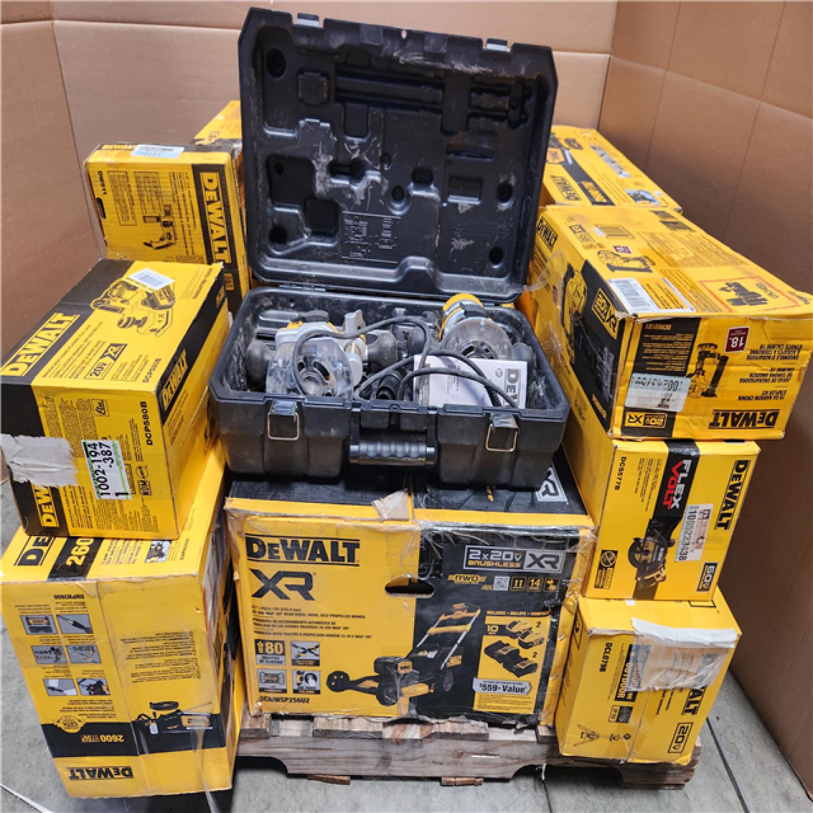 CALIFORNIA AS-IS TOOL PALLET