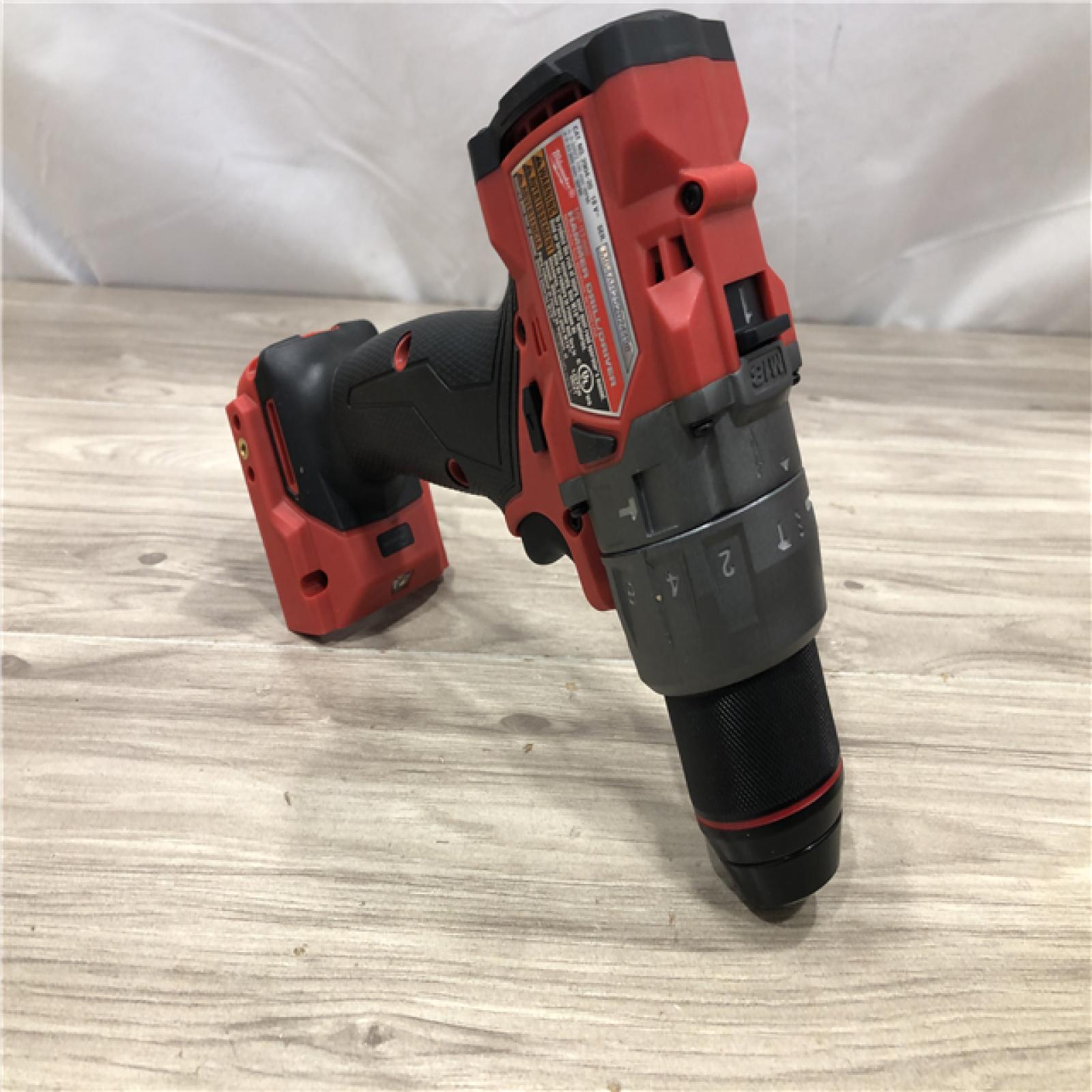 AS-IS Milwaukee FUEL 18V Lithium-Ion  Cordless Hammer Drill and Impact Driver Combo Kit