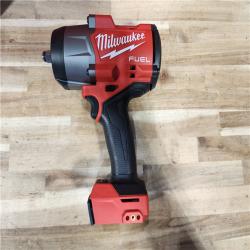HOUSTON LOCATION - AS-IS (APPEARS LIKE NEW) Milwaukee FUEL 18V Lithium-Ion Brushless Cordless 1/2 in. Impact Wrench w/Friction Ring Kit