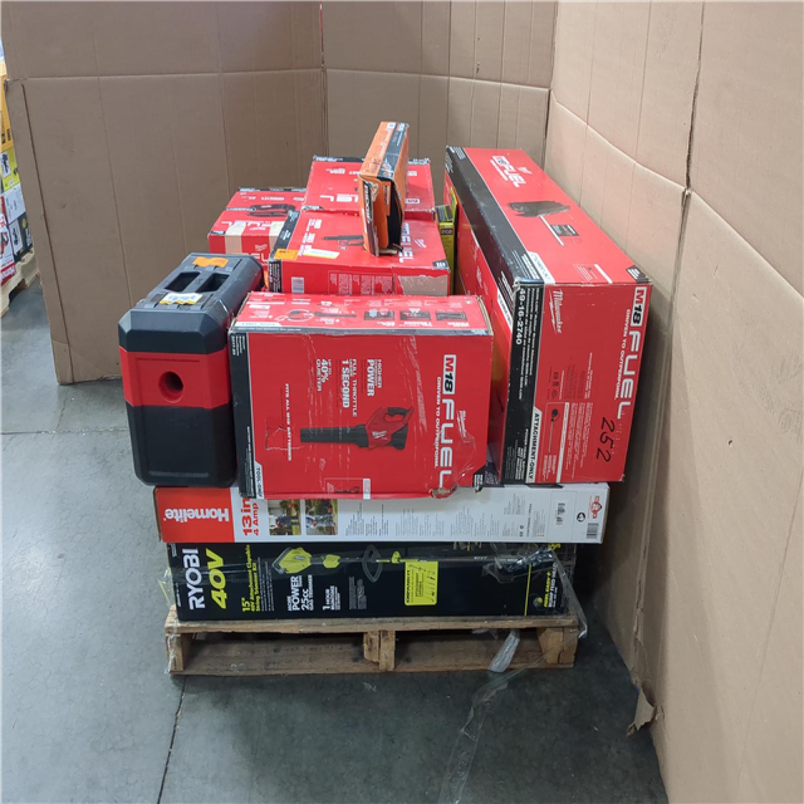 CALIFORNIA AS-IS TOOL PALLET