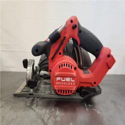AS-IS- Milwaukee M18 FUEL 18V Lithium-Ion Brushless Cordless 6-1/2 in. Circular Saw (Tool-Only)