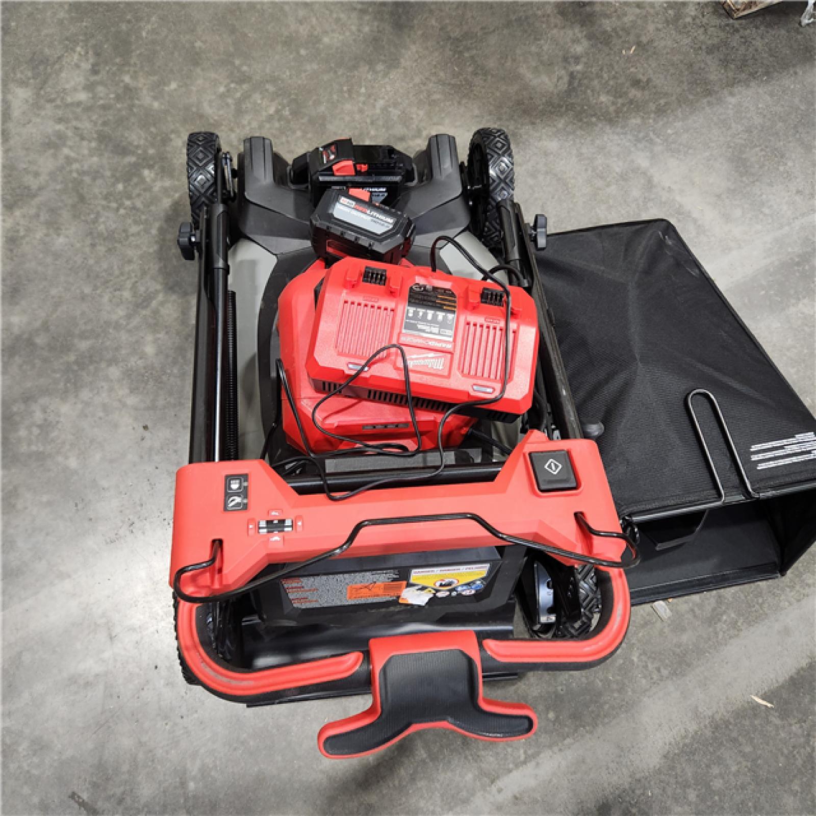 Like New- Milwaukee M18 FUEL Brushless Cordless 21 in. Dual Battery Self-Propelled Mower W/(2) 12.0Ah Battery and Rapid Charger