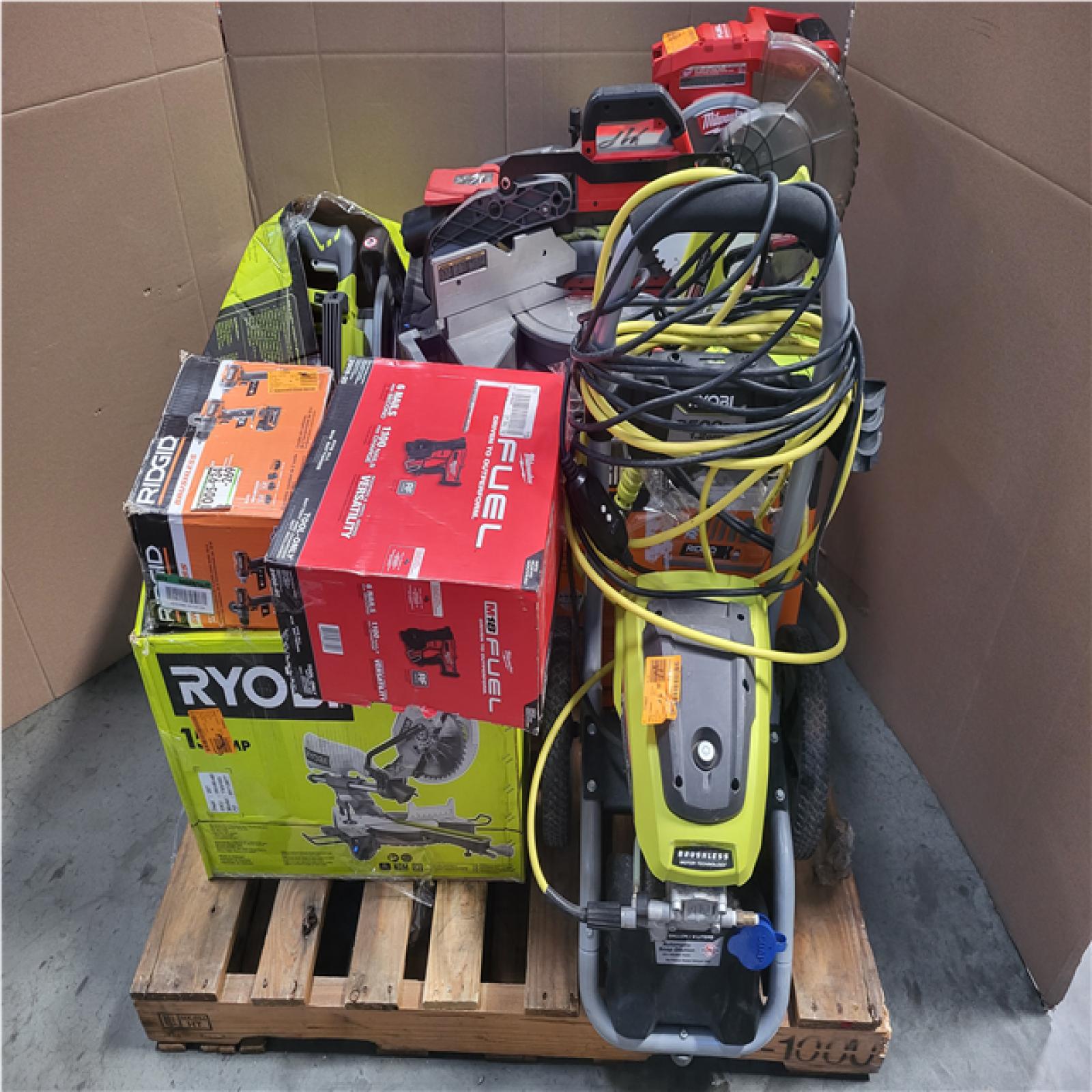 CALIFORNIA AS-IS TOOL PALLET