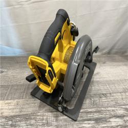 AS-IS DEWALT FLEXVOLT 60V MAX Cordless Brushless 7-1/4 in. Circular Saw with Brake (Tool Only)