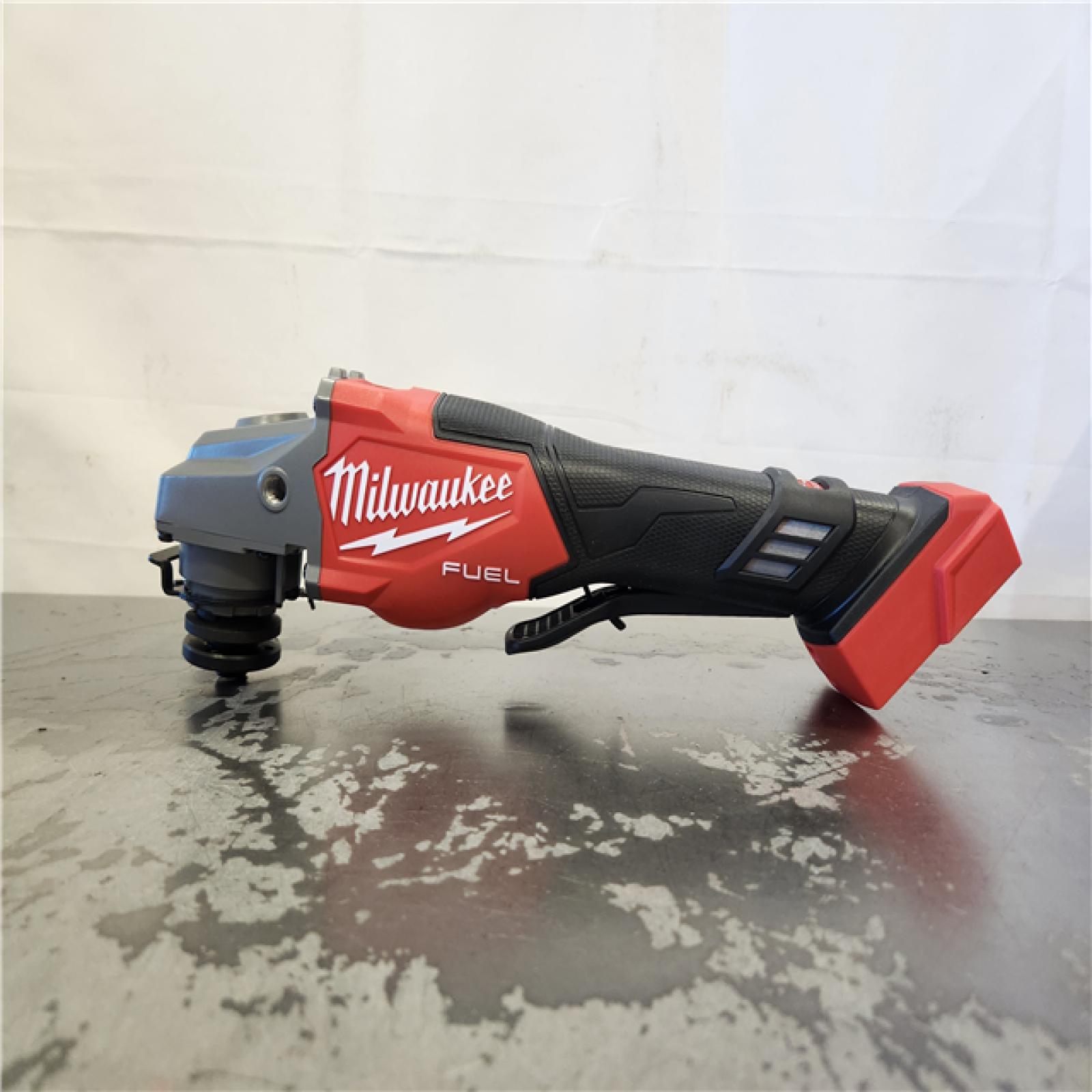 AS-IS- Milwaukee M18 FUEL 4-1/2-6 Cordless Braking Grinder, Paddle Switch (Tool-Only)