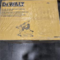 NEW! - DEWALT 12-in Dual Bevel Sliding Compound Miter Saw