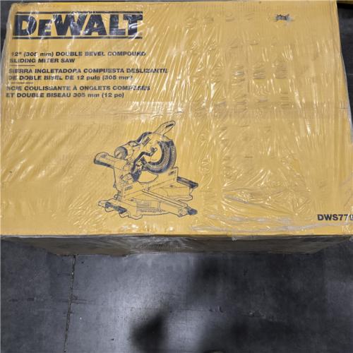 NEW! - DEWALT 12-in Dual Bevel Sliding Compound Miter Saw