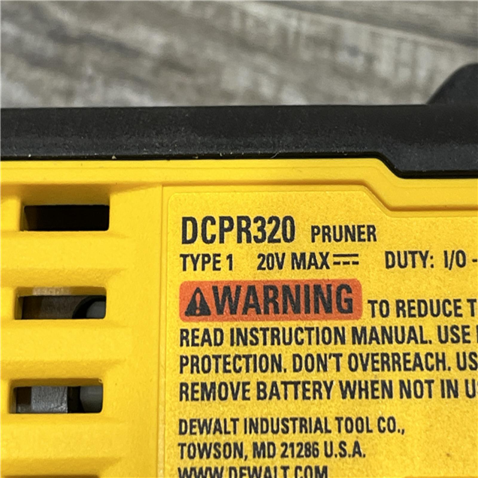 AS-IS DEWALT 20V MAX Cordless Pruner Kit