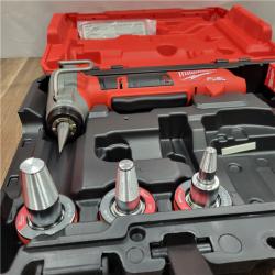 AS-IS MILWAUKEE M12 FUEL ProPEX Expander Tool with 1/2 in. - 1 in. RAPID SEAL ProPEX Expander Heads