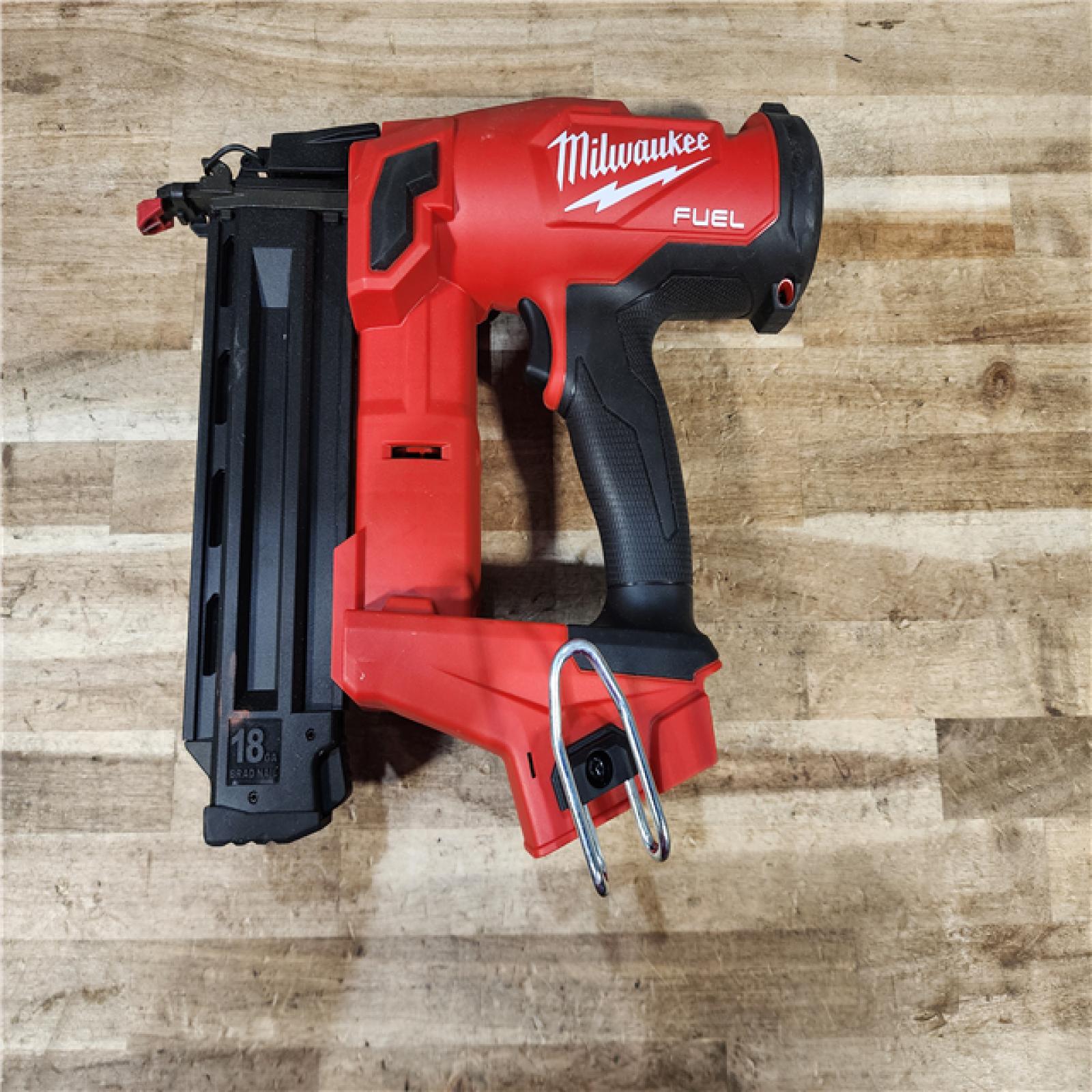 HOUSTON LOCATION - AS-IS Milwaukee FUEL 18-Volt Lithium-Ion Brushless Cordless Gen II 18-Gauge Brad Nailer (Tool-Only)